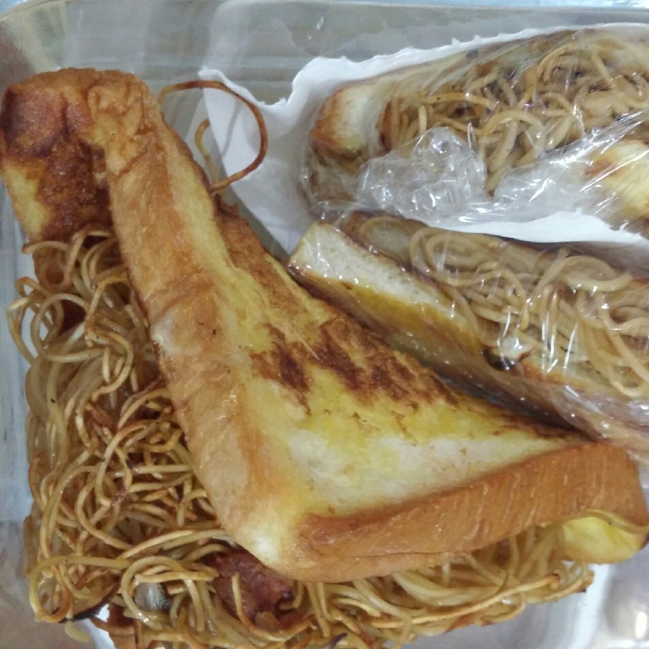 【丘比美食】炒面三明治
