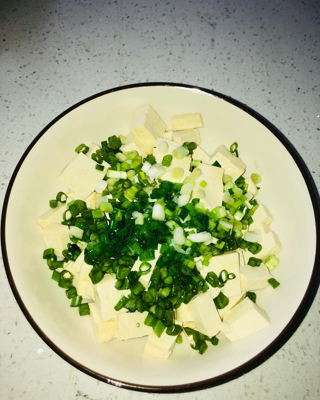 小葱拌豆腐