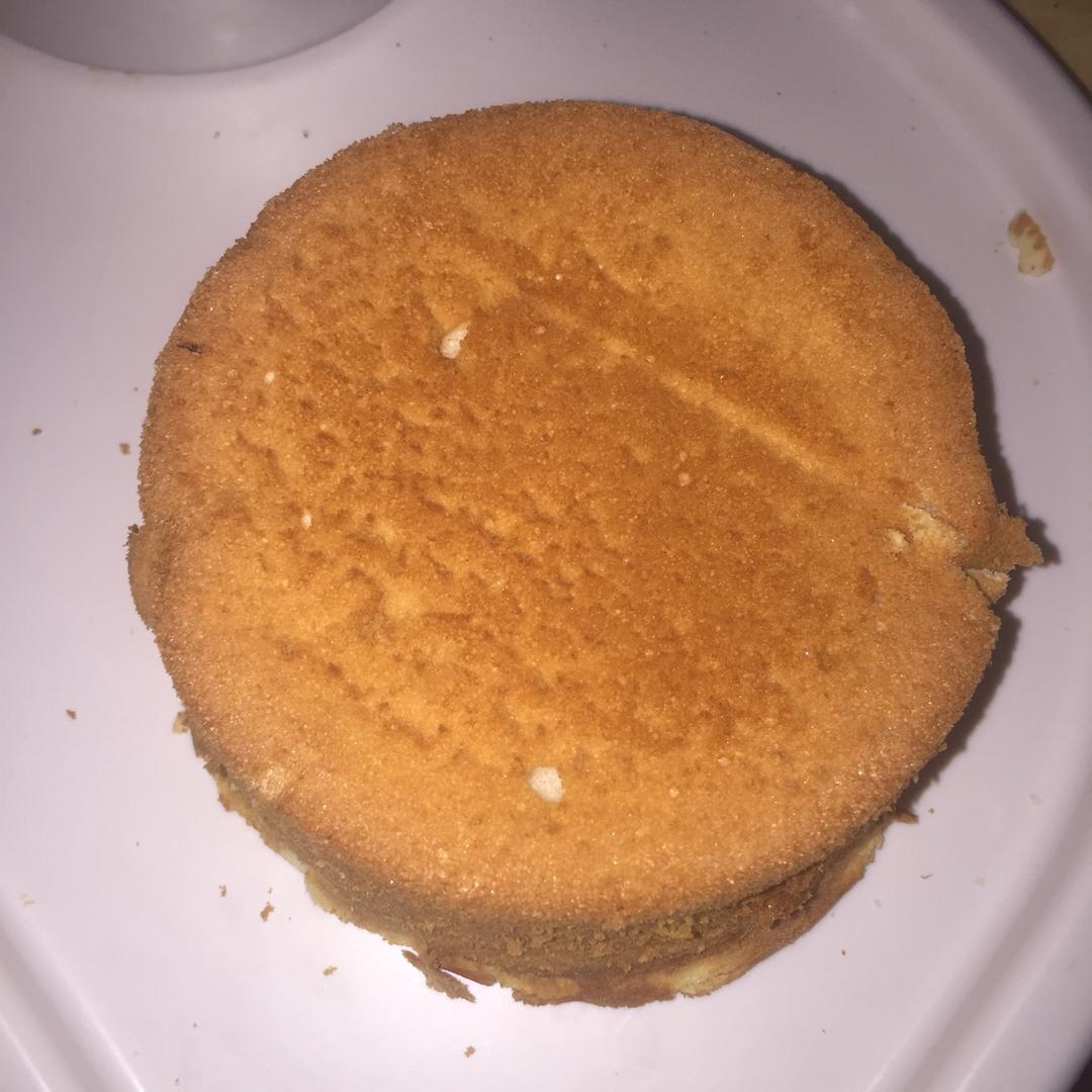 6寸原味戚风蛋糕