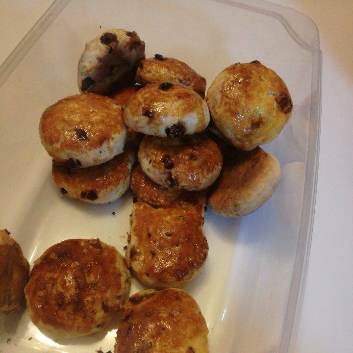 咸甜两种口味的淡奶油司康（250ml淡奶油完美用法）