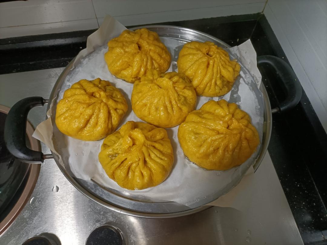 南瓜肉包子