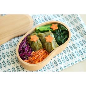 【炊烟食堂】春日的低卡蒸豆腐鸡肉卷便当