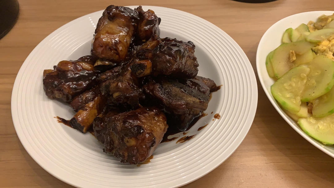糖醋排骨/糖醋小排（不放油）（12345口诀做出正宗上海本帮）