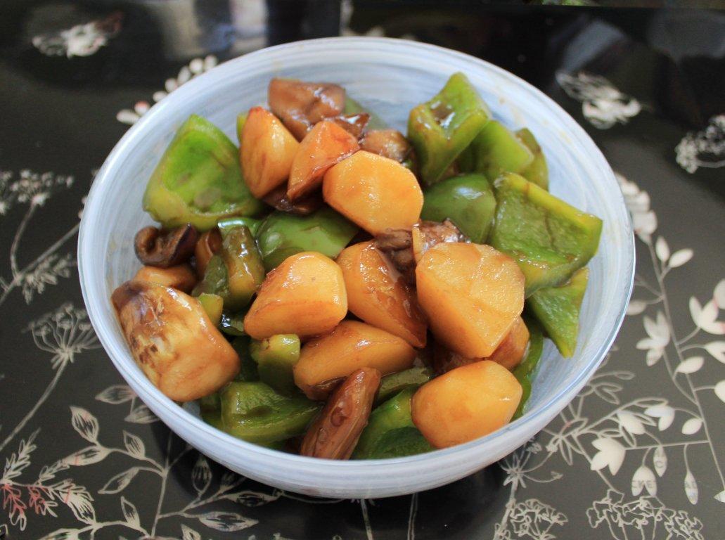 极简少油地三鲜
