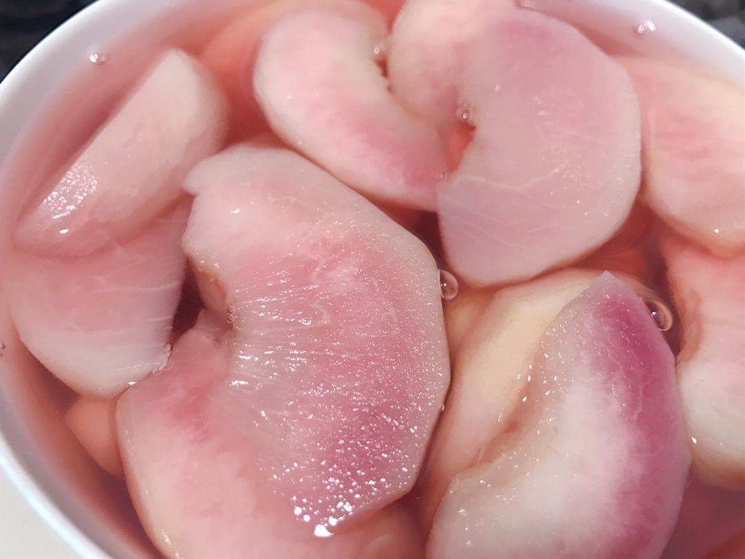 糖水蜜桃罐头