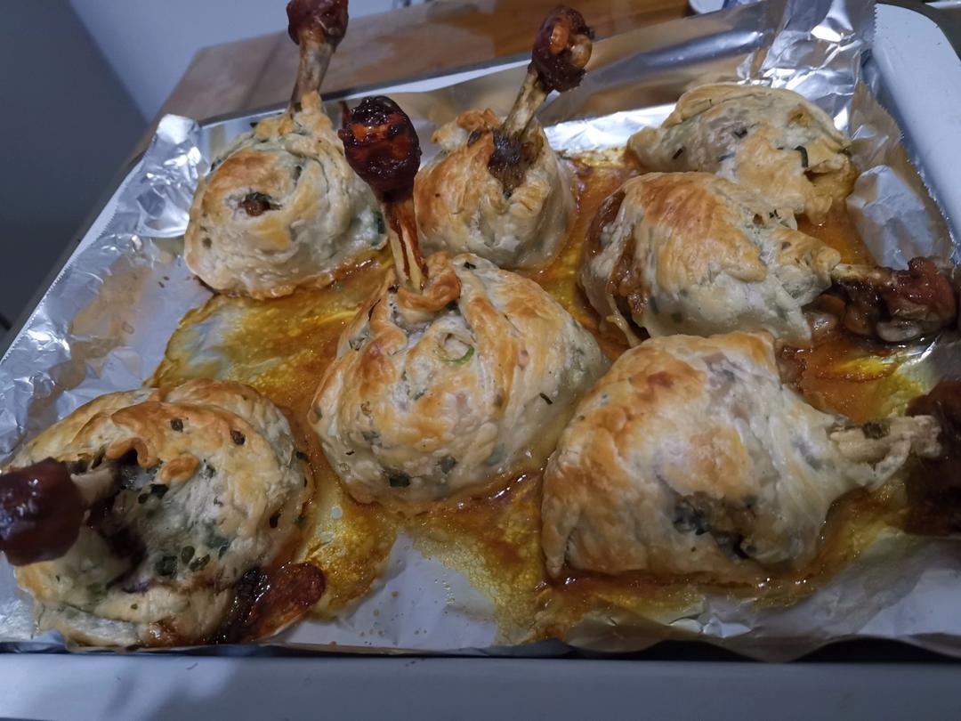 脆皮烤鸡腿