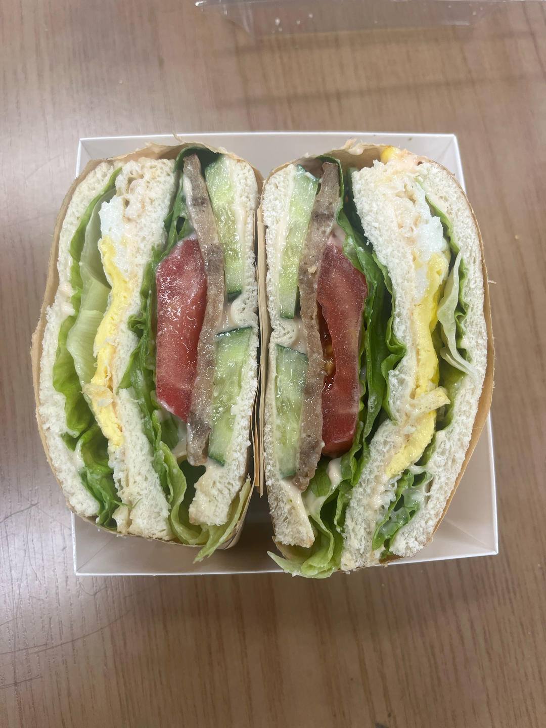 超简单低脂早餐：蔬菜水果鸡肉牛肉三明治