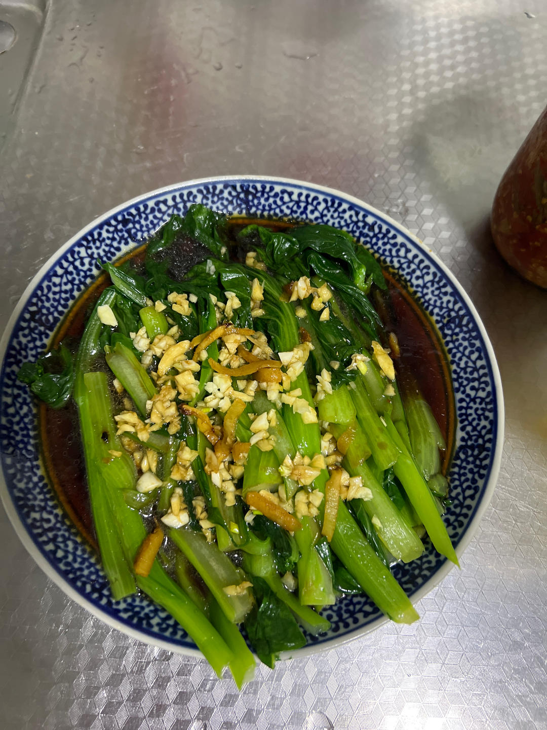 白灼芥蓝  经典快手菜
