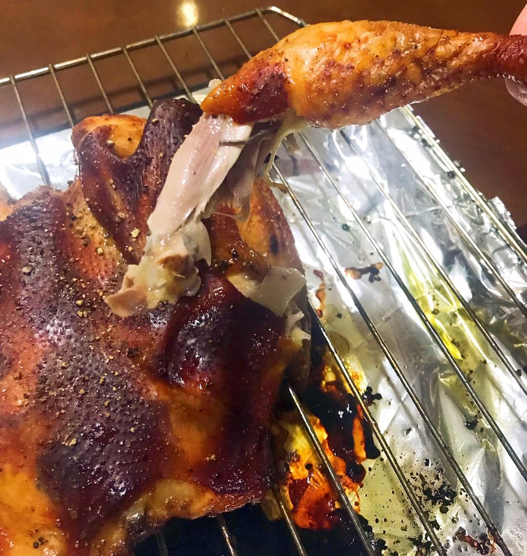 袋袋烤鸡--自制腌料+脆皮秘籍