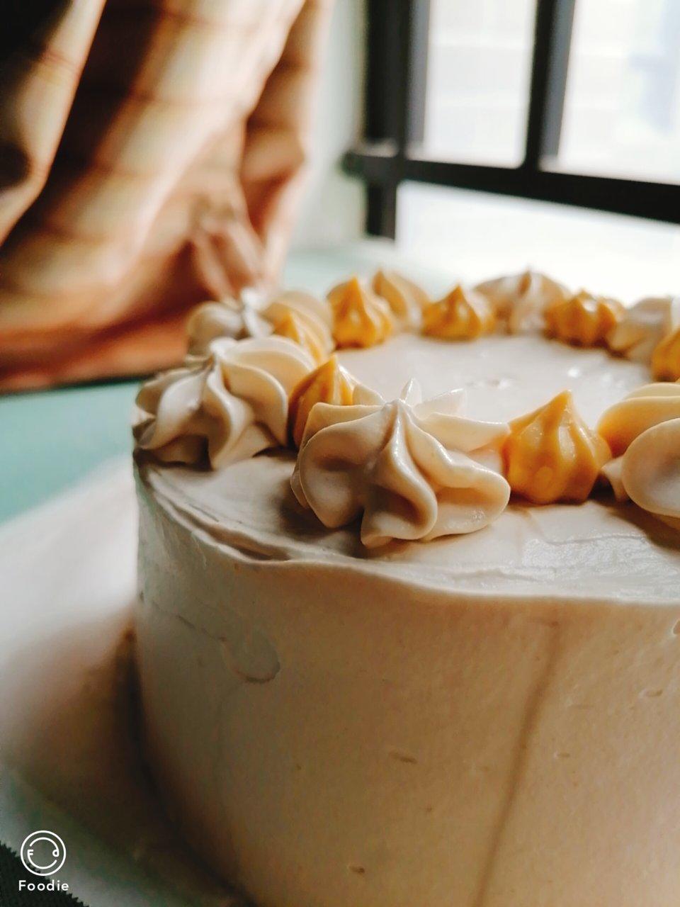 绝配焦糖咖啡奶油蛋糕（6寸）