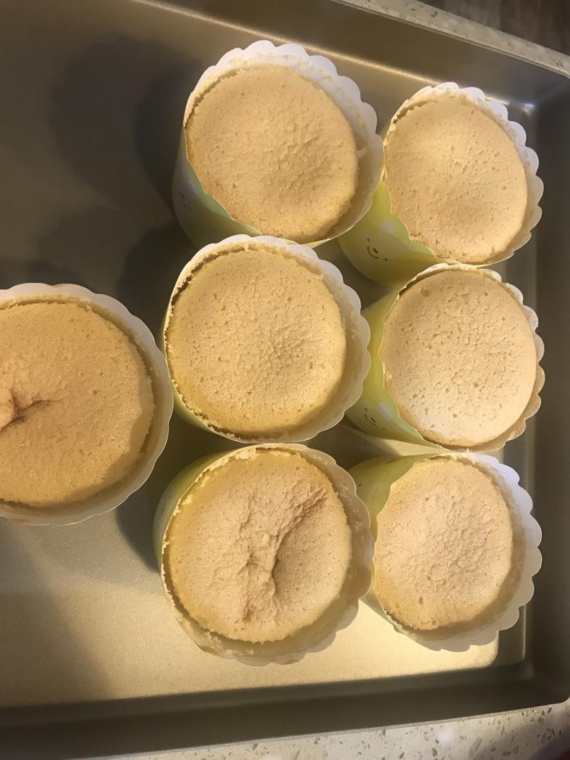 纸杯蛋糕--不开裂、不塌陷