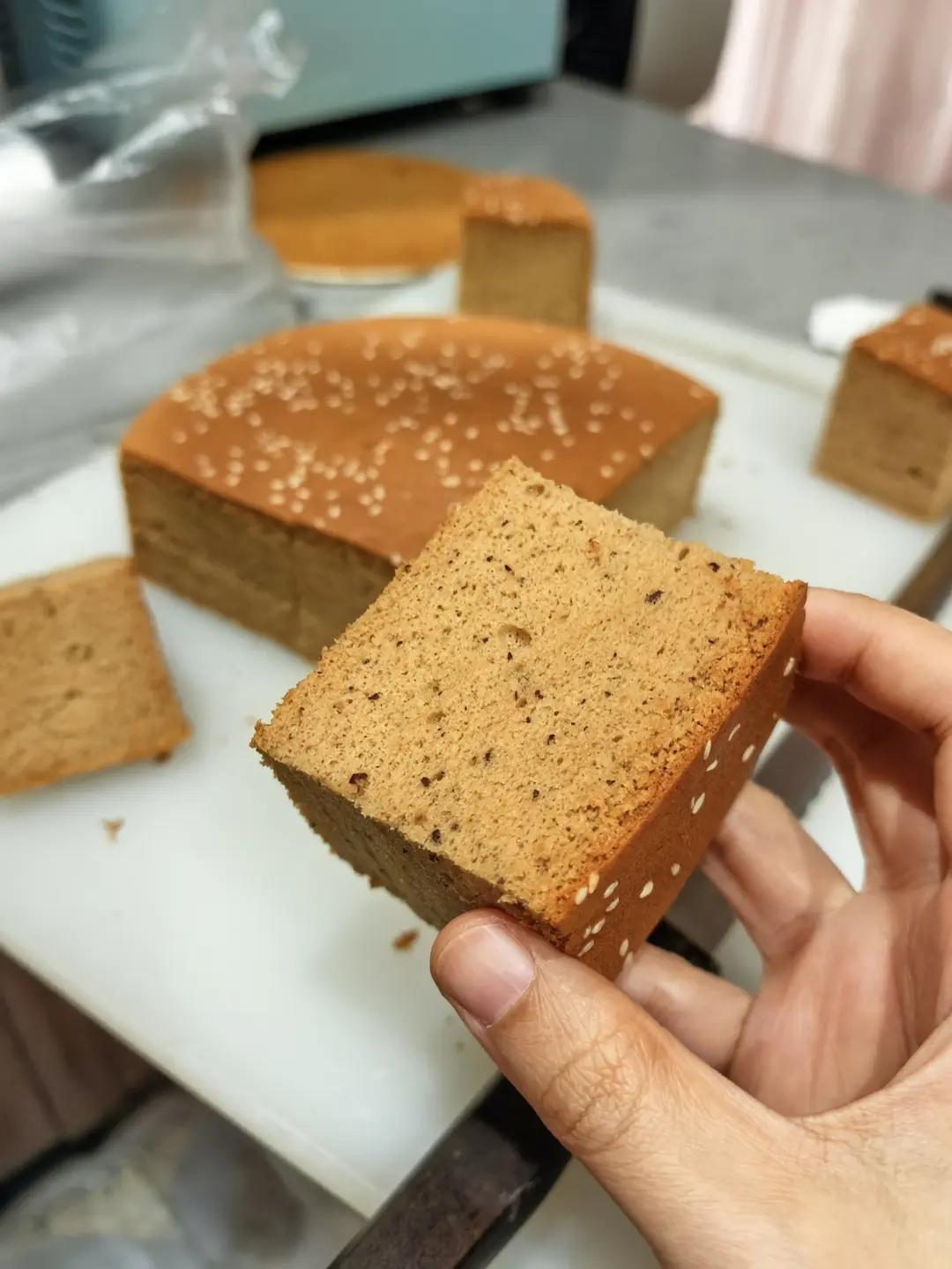 枣泥红糖戚风（三种口味）