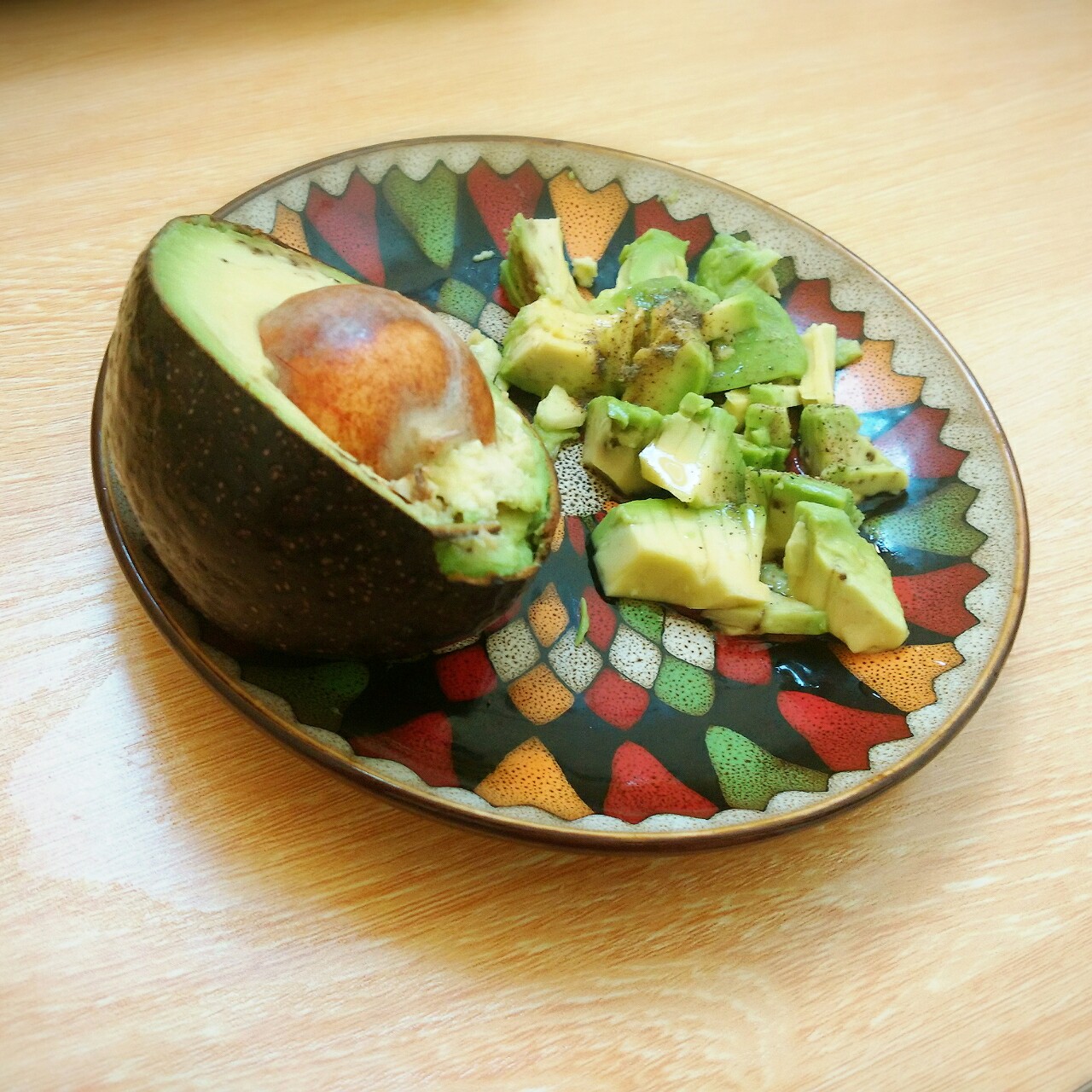 白糖拌牛油果（牛油果冰淇淋）