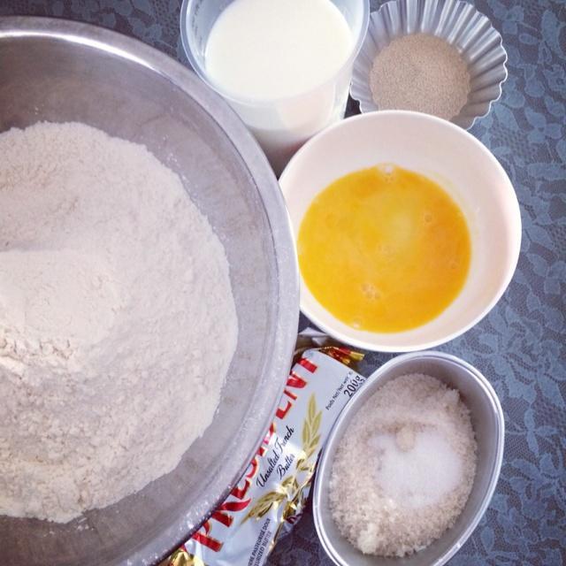 纯奶手撕吐司的做法 步骤1