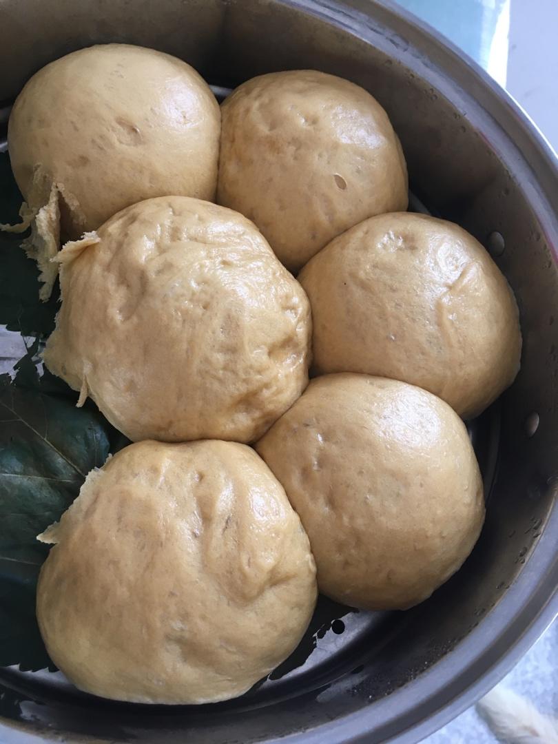 有着面包口感的红糖馒头（一次发酵）