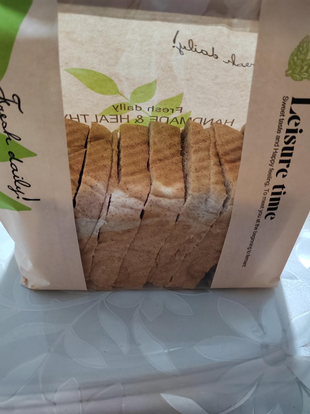 软绵绵酸奶全麦吐司（自用）