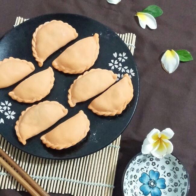 清甜红萝卜饺子的做法