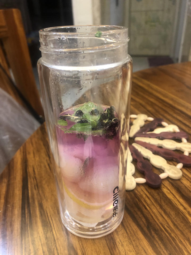 零难度荔枝柠檬薄荷气泡水
