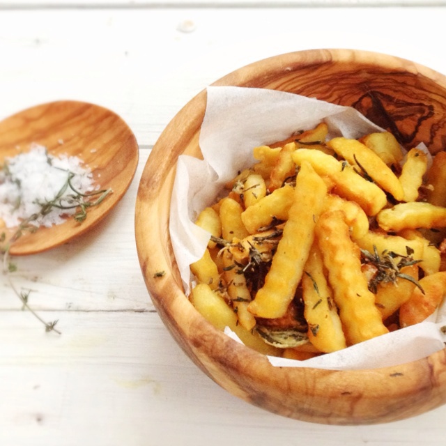 橄榄油香草烤红薯条