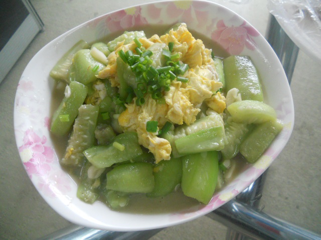 丝瓜炒蛋