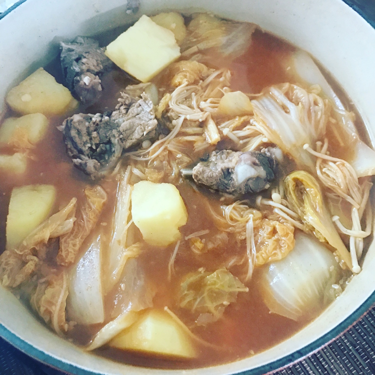 韩国排骨汤