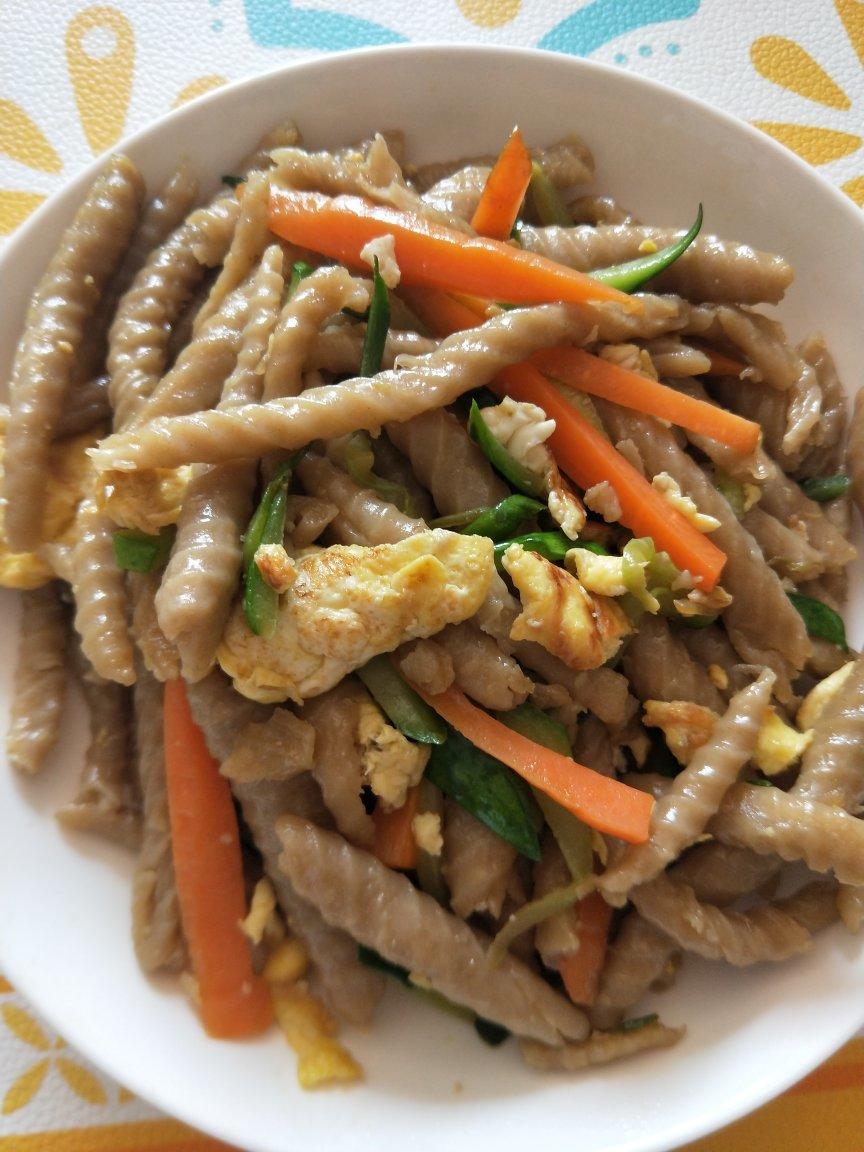 粗粮细做---莜面鱼鱼