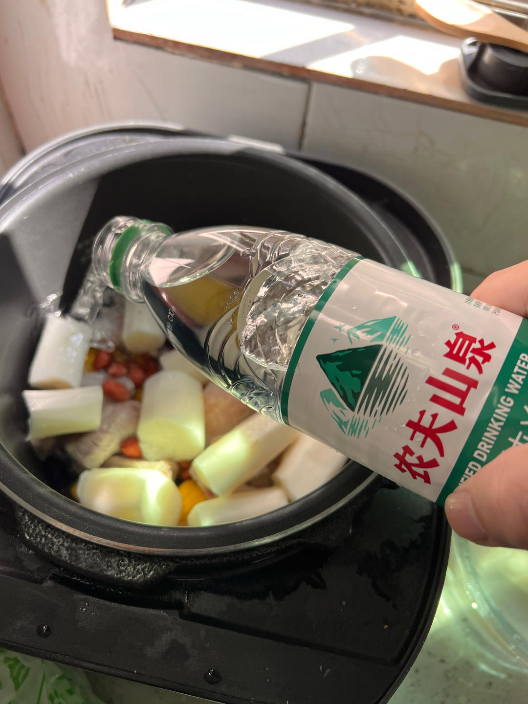 板栗核桃补肾汤