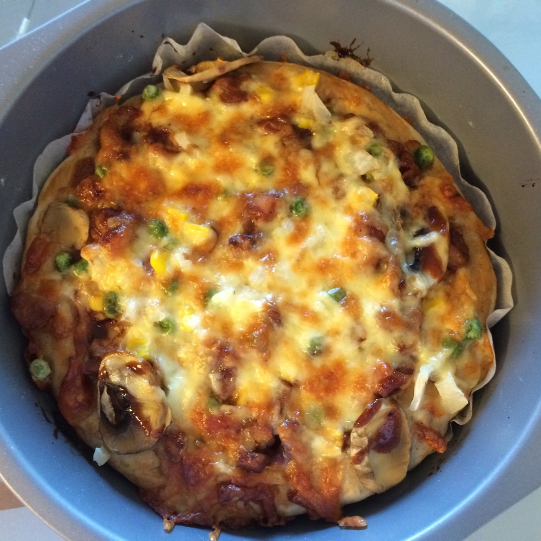 8寸纯手工什锦披萨