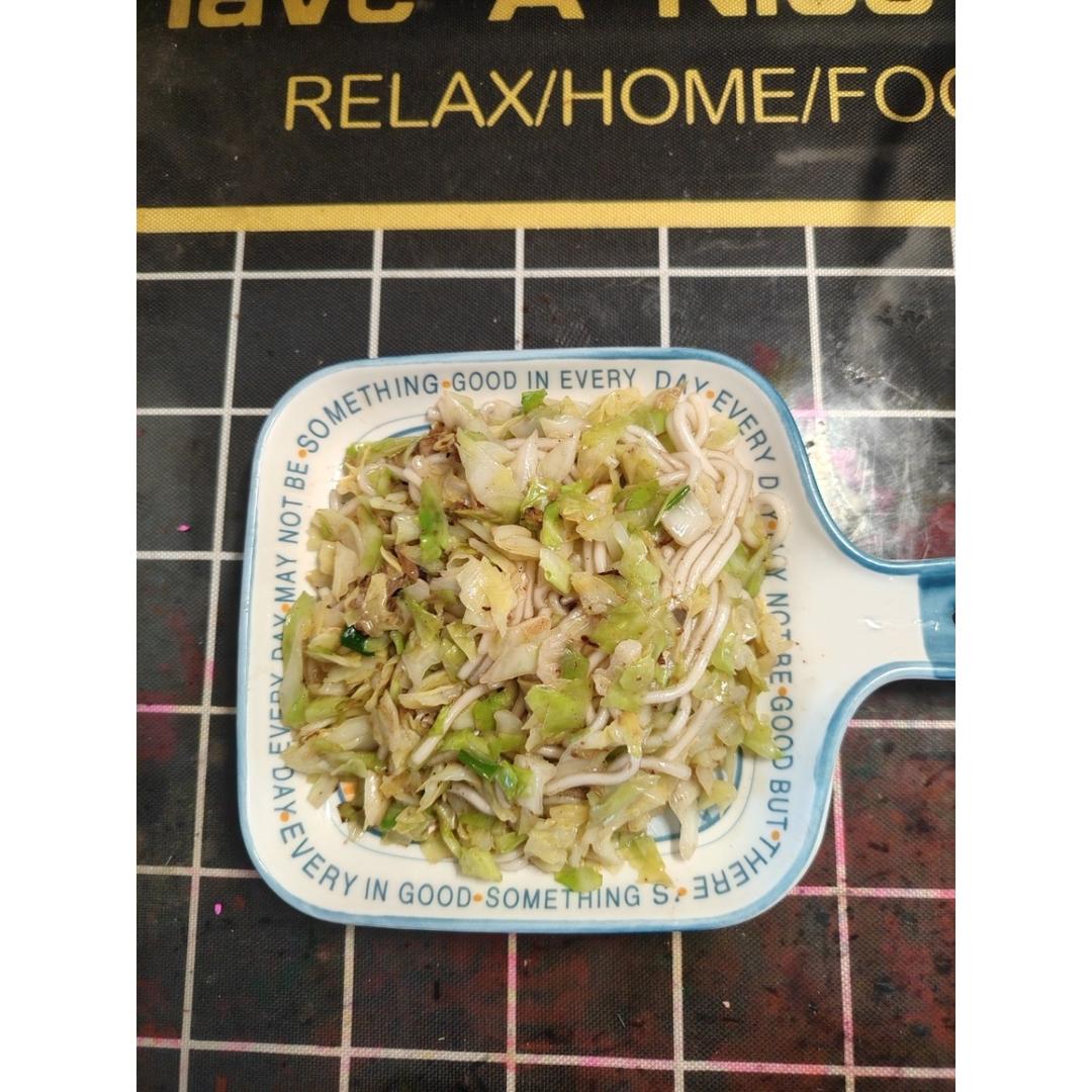 圆白菜素炒粉条