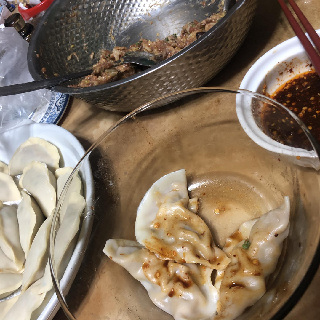 大白菜猪肉香菇饺子馅