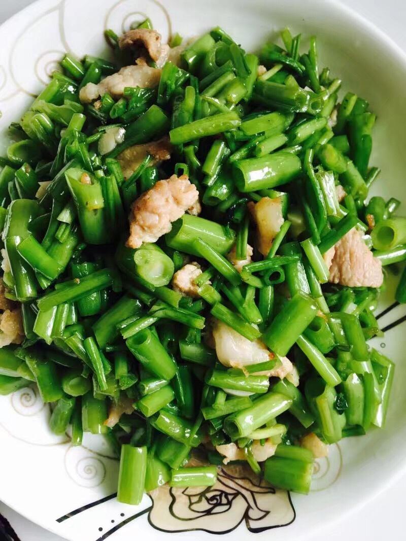 浅笑丿丶安然做的肉末空心菜