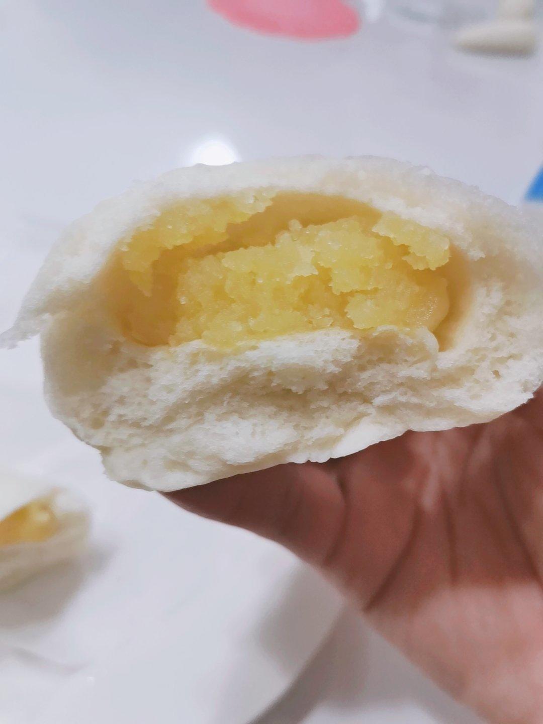 奶香奶黄包（详细步骤图）