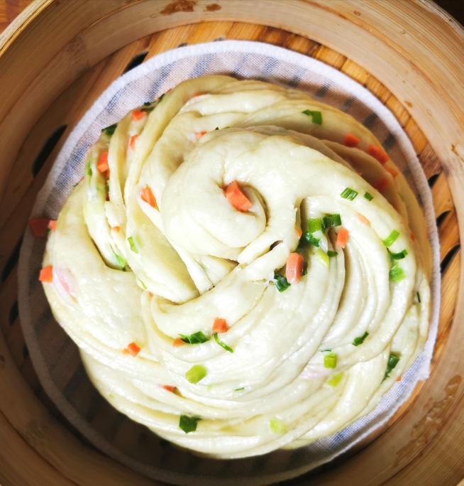 网红特大花卷的做法