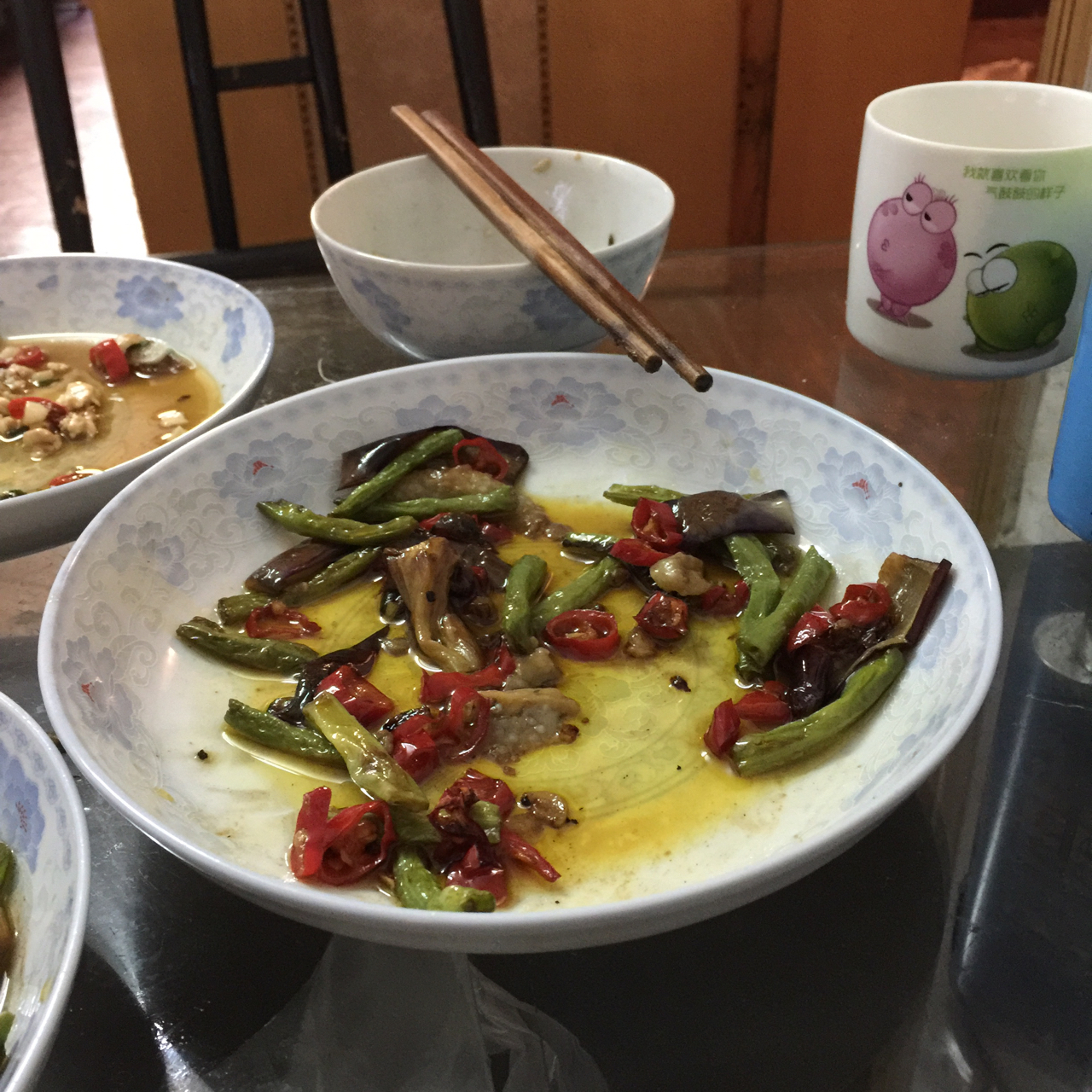 茄子豆角