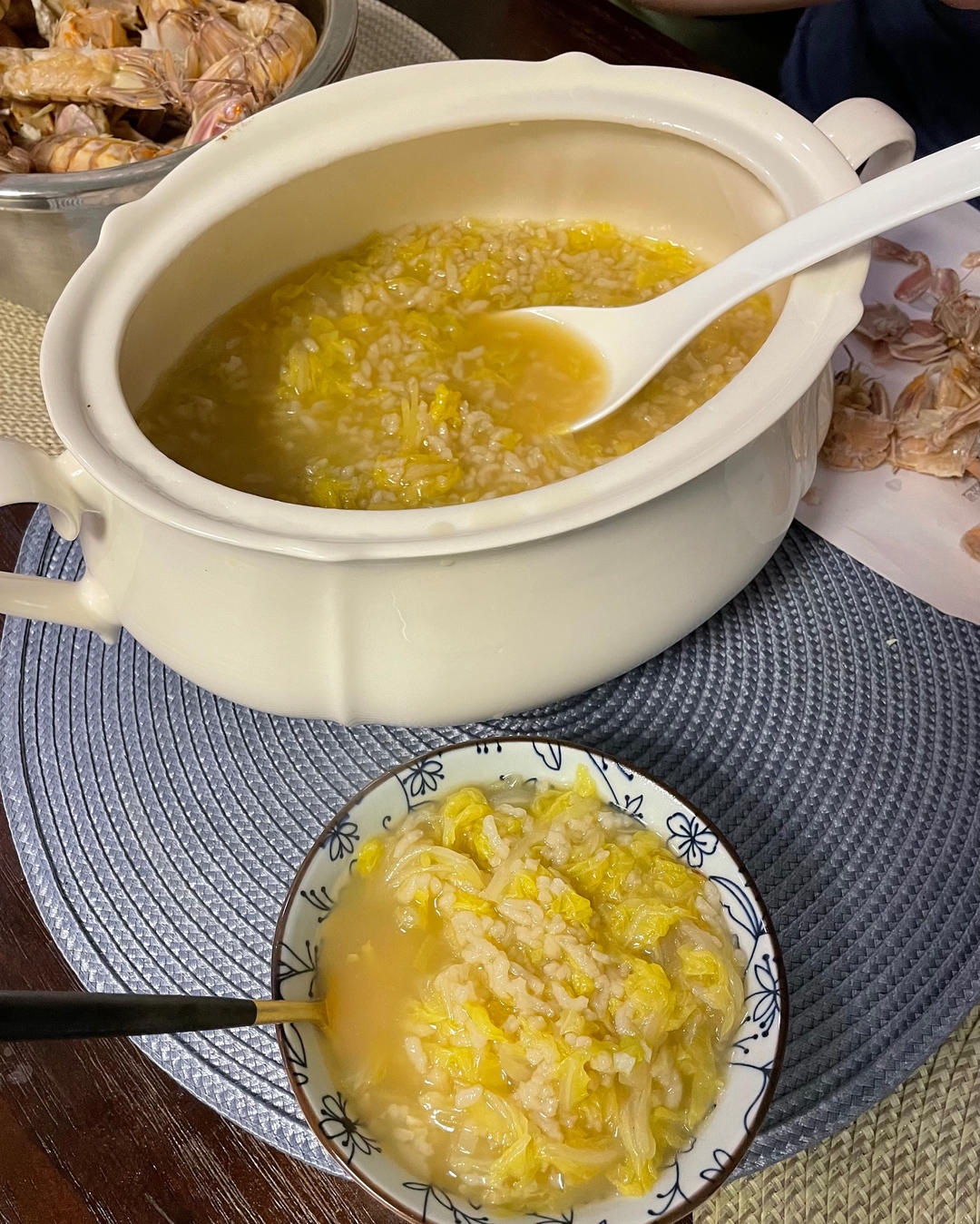 超温暖白菜烫饭