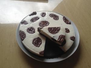 奶牛斑芝士蛋糕的做法 步骤12