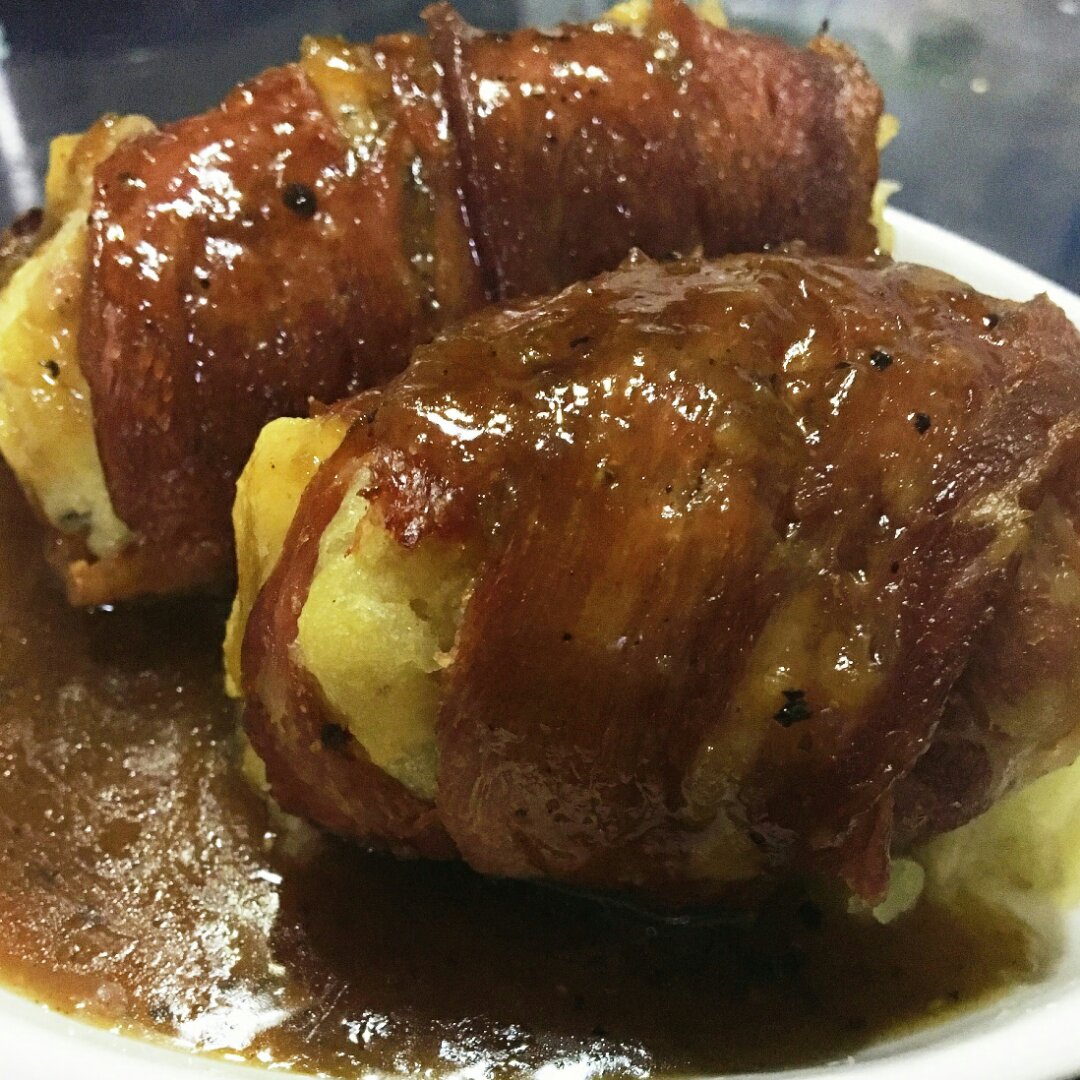 《食戟之灵》土豆培根烤肉