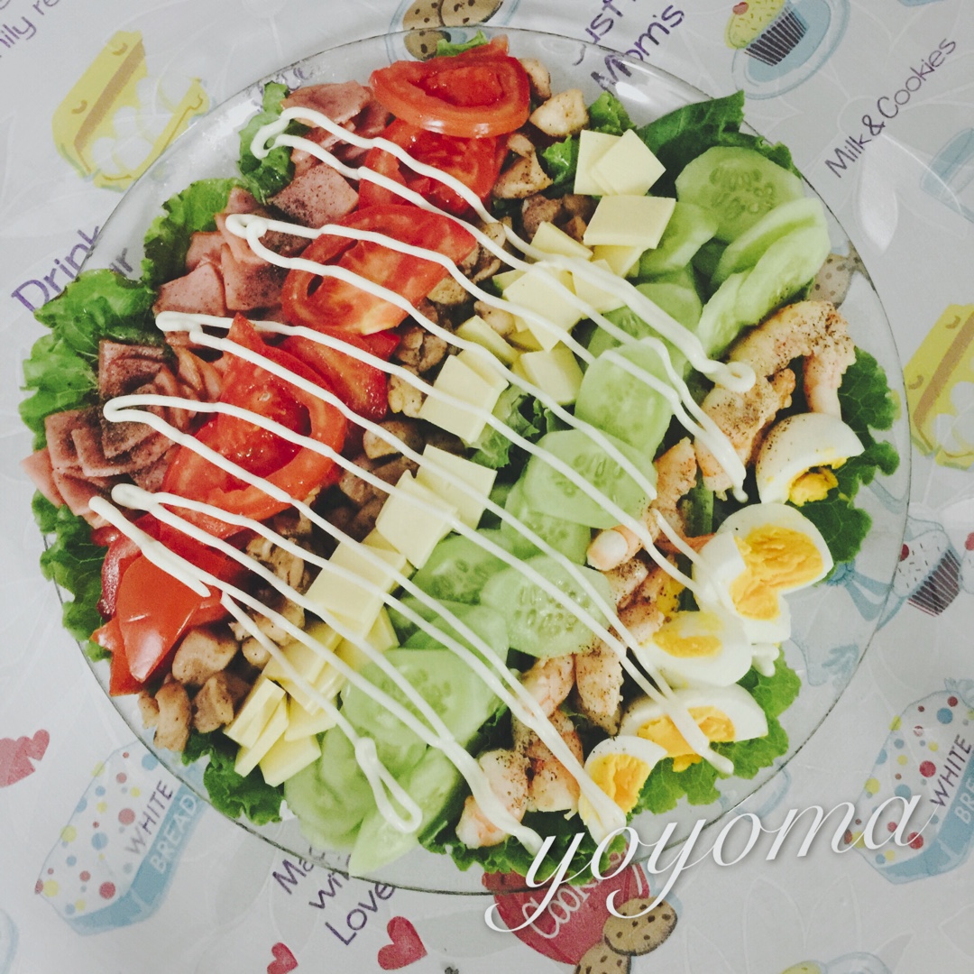 营养齐全的【Cobb Salad】