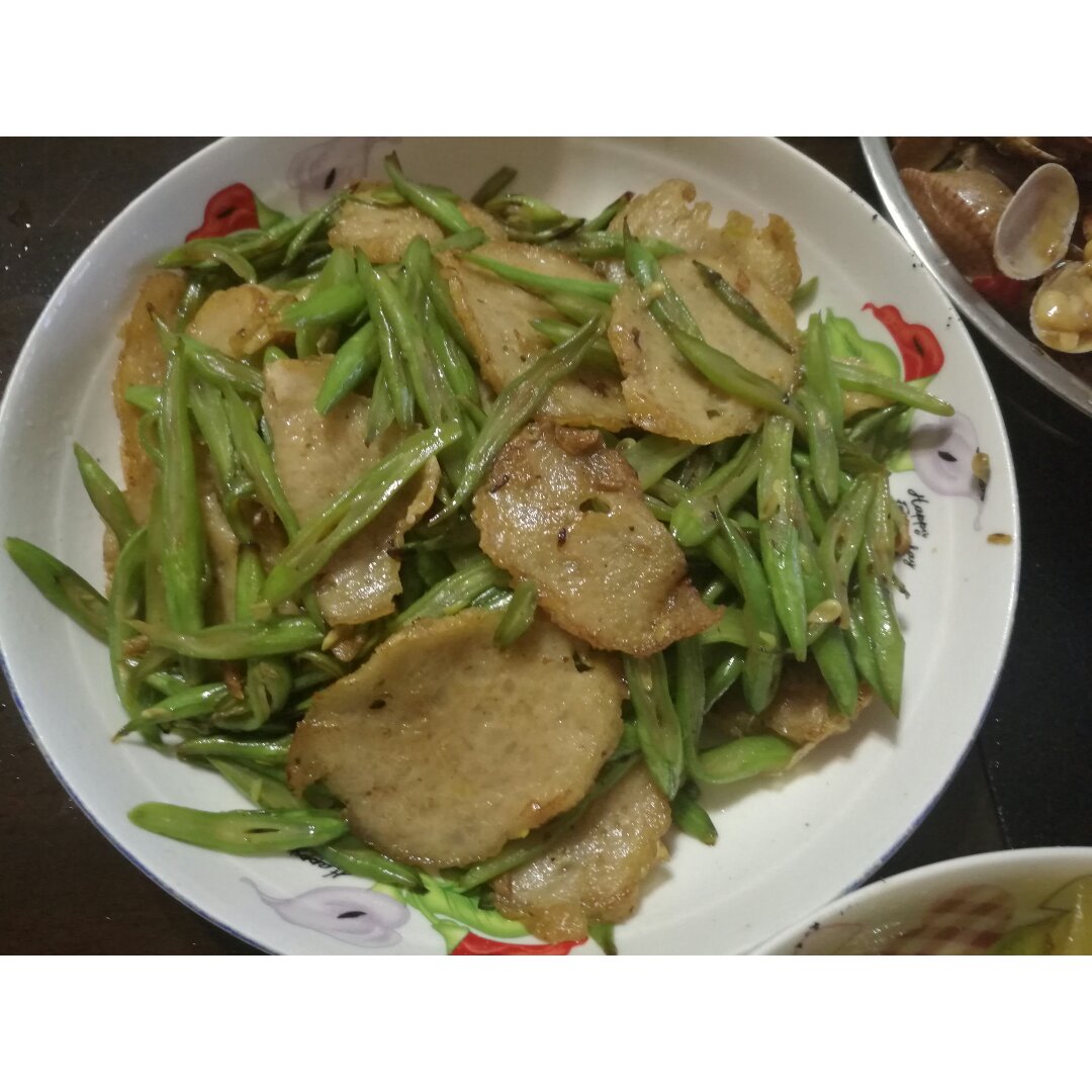 豆角炒肉