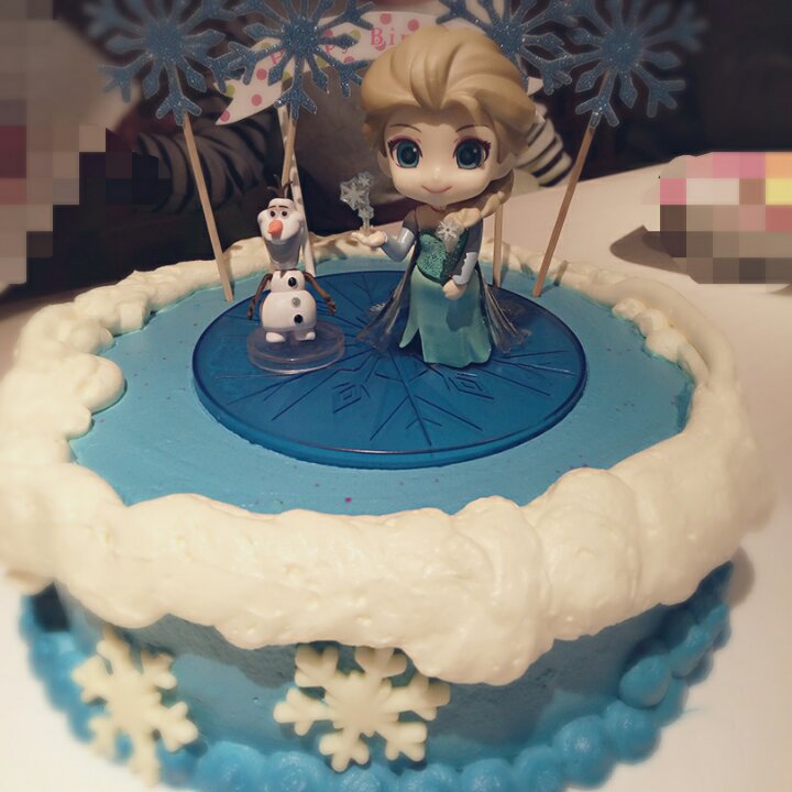 提莱米苏做的白雪公主生日蛋糕
