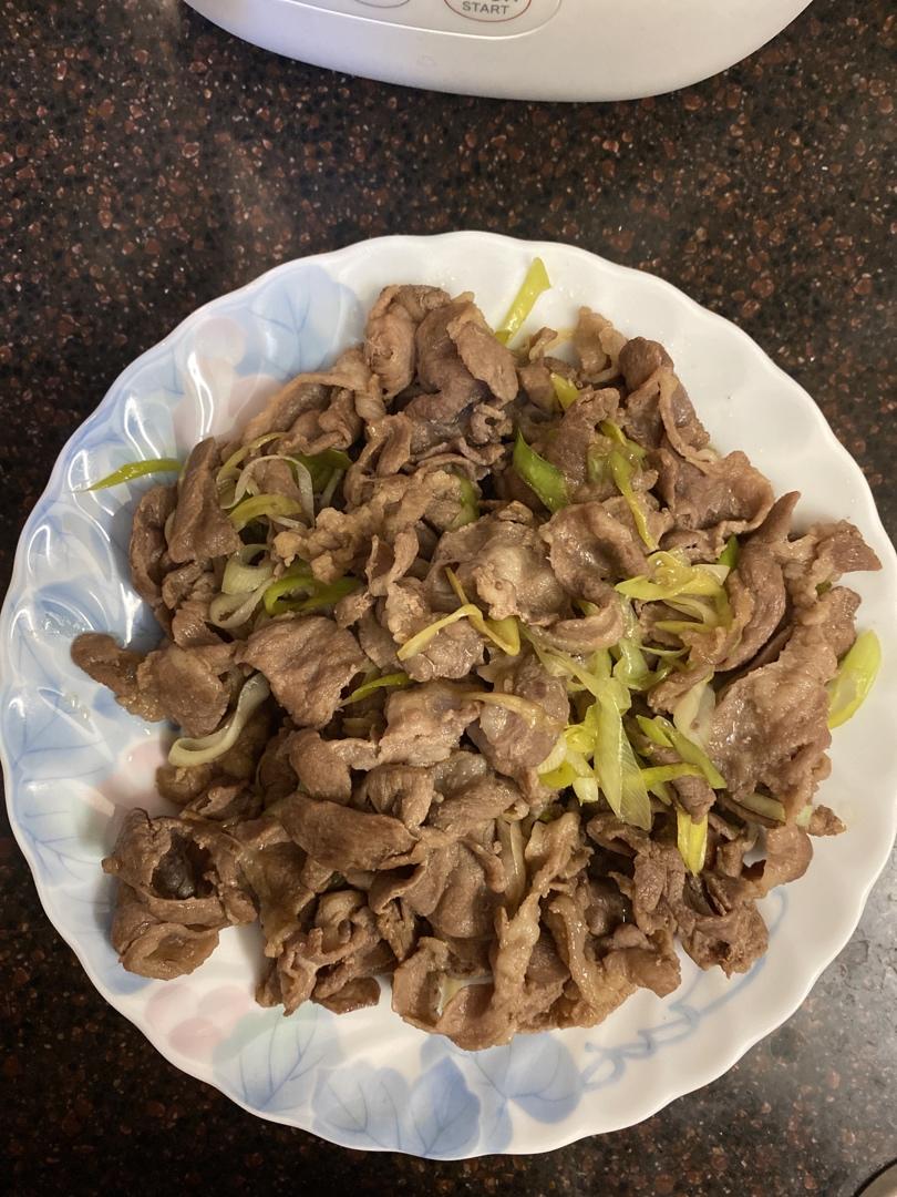 葱爆羊肉