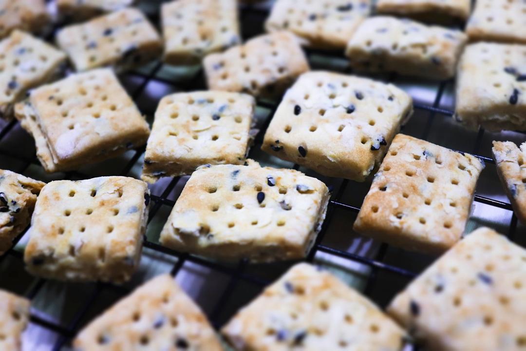 芝麻全麦苏打饼干（勾氏私房菜）