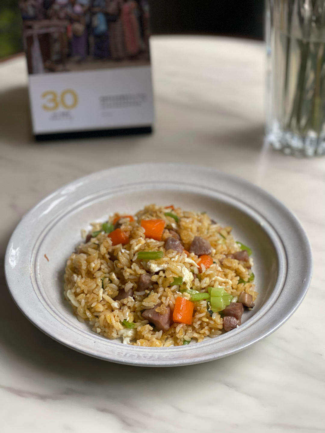 炒米饭蛋炒饭二十分钟快手家常