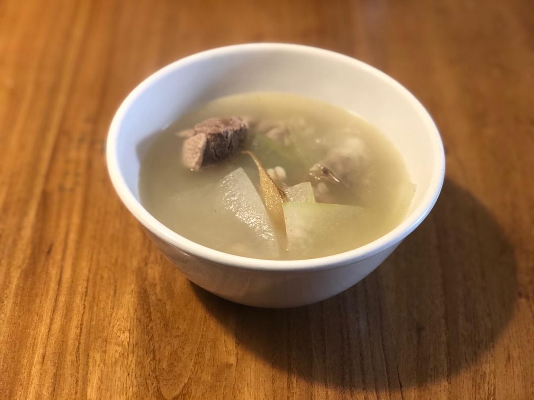 冬瓜薏米老鸭汤