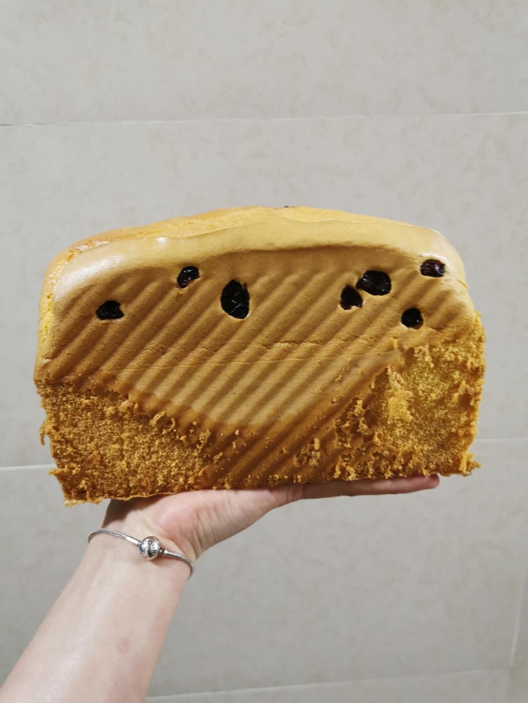 🔥爆蛋糕店的【金枕蛋糕】✔️轻松在家自制