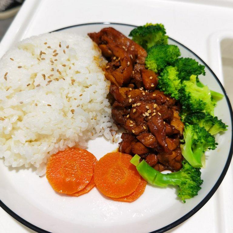 照烧鸡腿饭