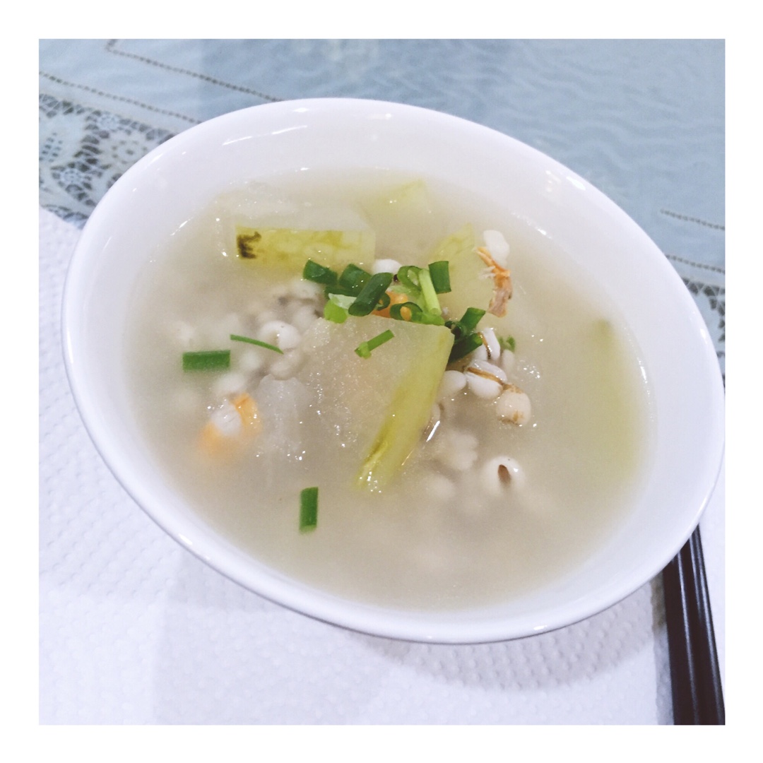 薏米排骨冬瓜汤