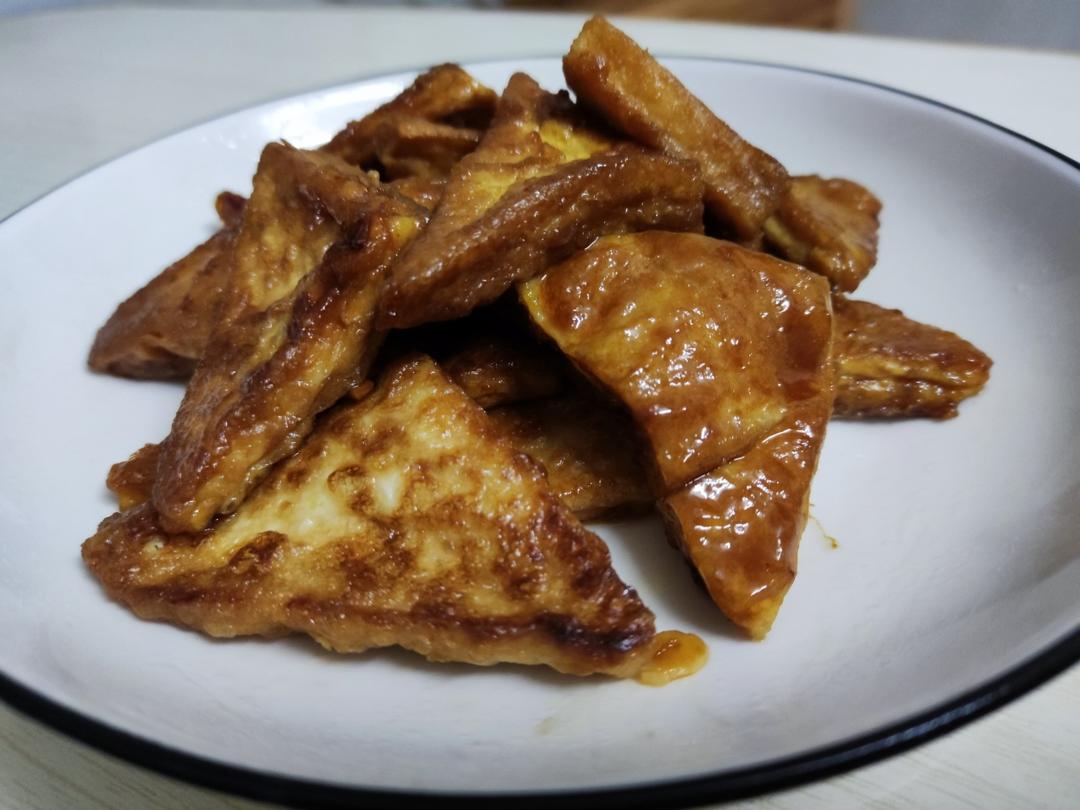 无敌好吃的香煎豆腐