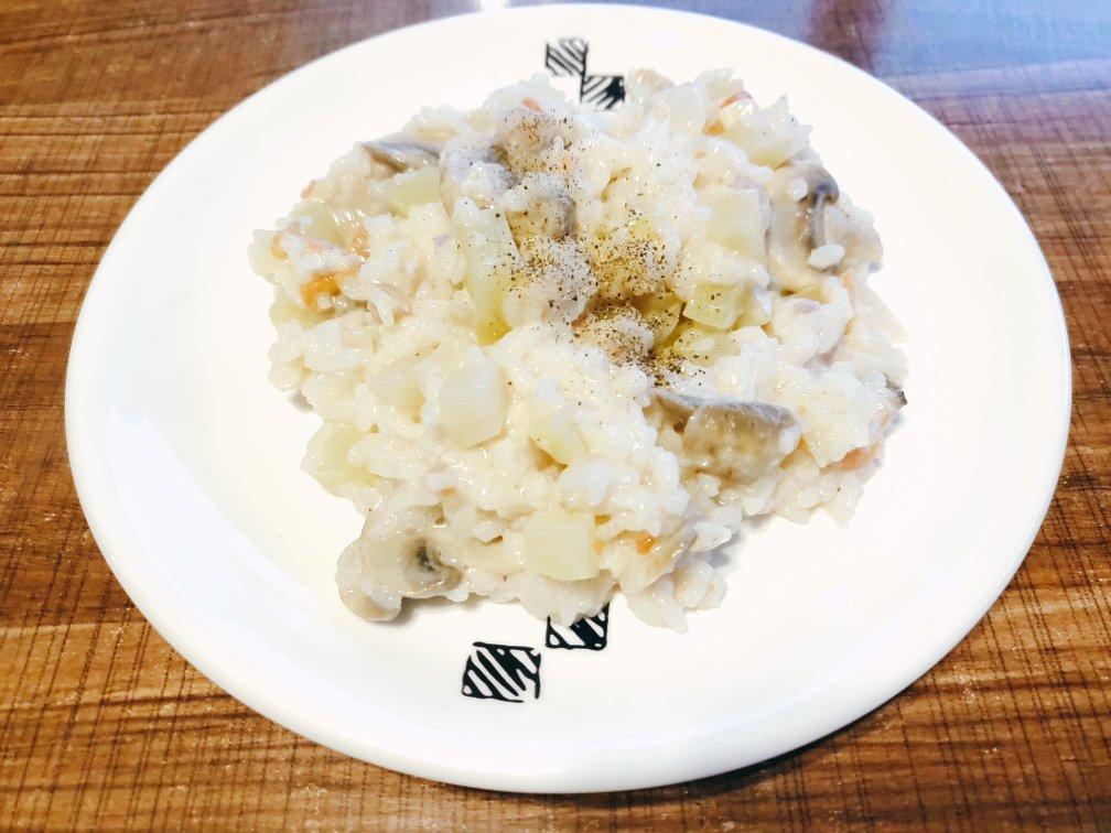土豆牛奶烩饭