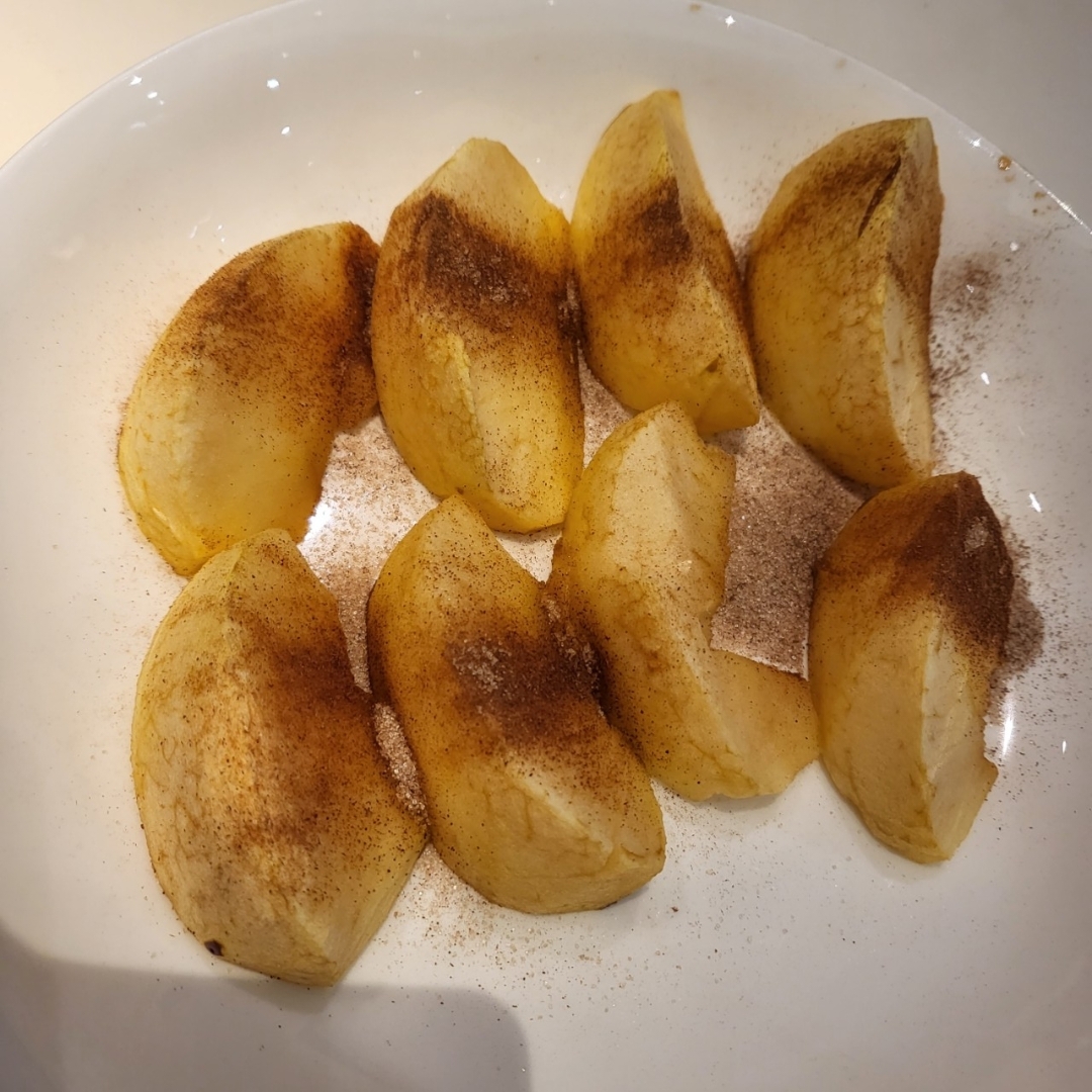 【暖身】超好吃肉桂烤苹果 可替代白砂糖 Cinnamon Apple
